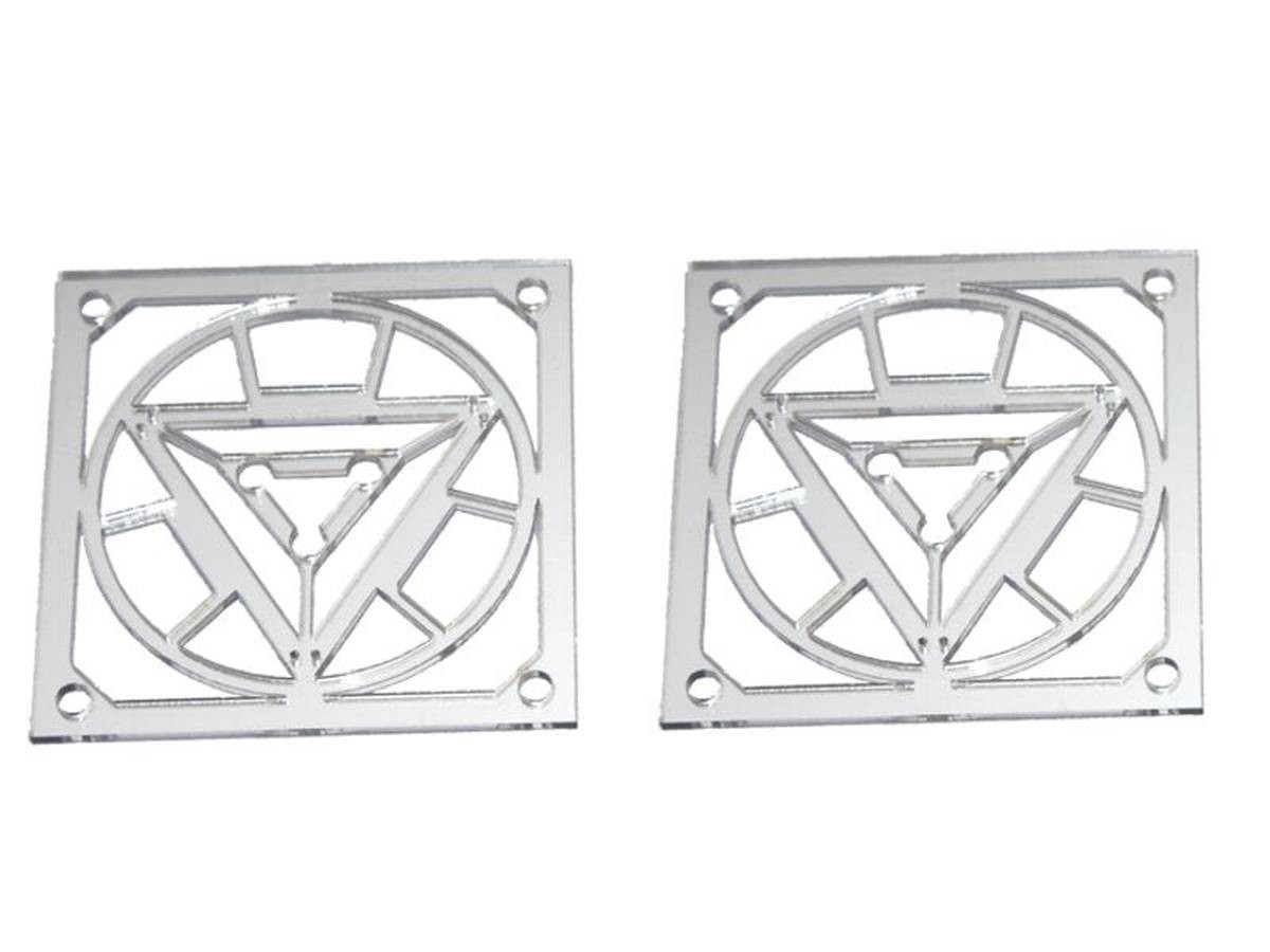 Speaker Light Inserts for Iron Man (Mirror), 1 Pair