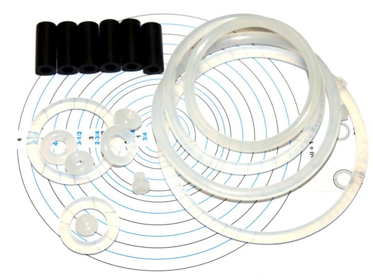 Rubber Set for Terminator 3, premium transparent