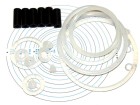 Rubber Set for Roller Disco (Gottlieb), premium transparent