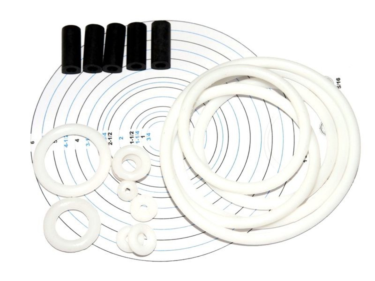 Rubber Set for White Water, premium white