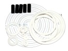 Rubber Set for White Water, premium white