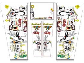 Cabinet Decal Set für Bugs Bunny's Birthday Ball