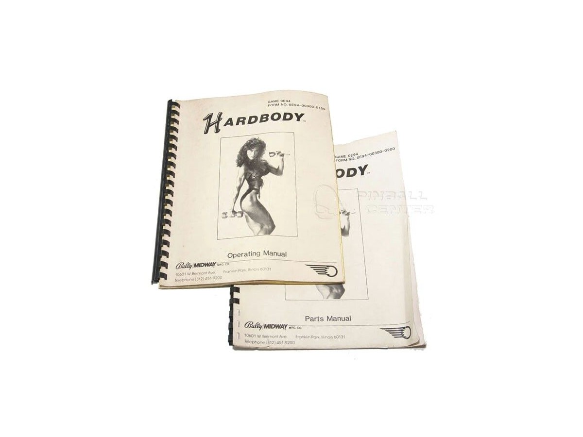 Hardbody Handbücher, Bally - original