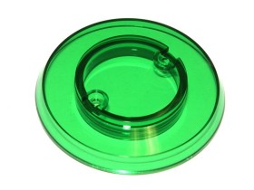 Pop Bumper cap - green transparent