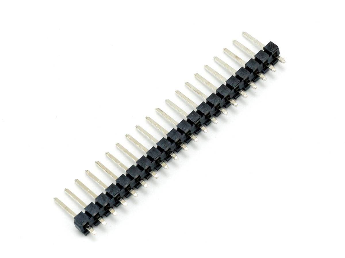 Connector Header, 20 Pin, .156" (3.96mm), short