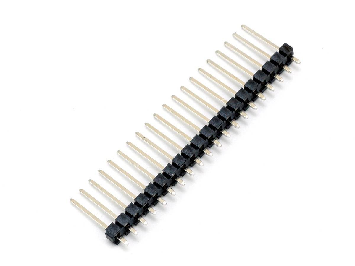 Connector Header, 20 Pin, .156" (3.96mm), long