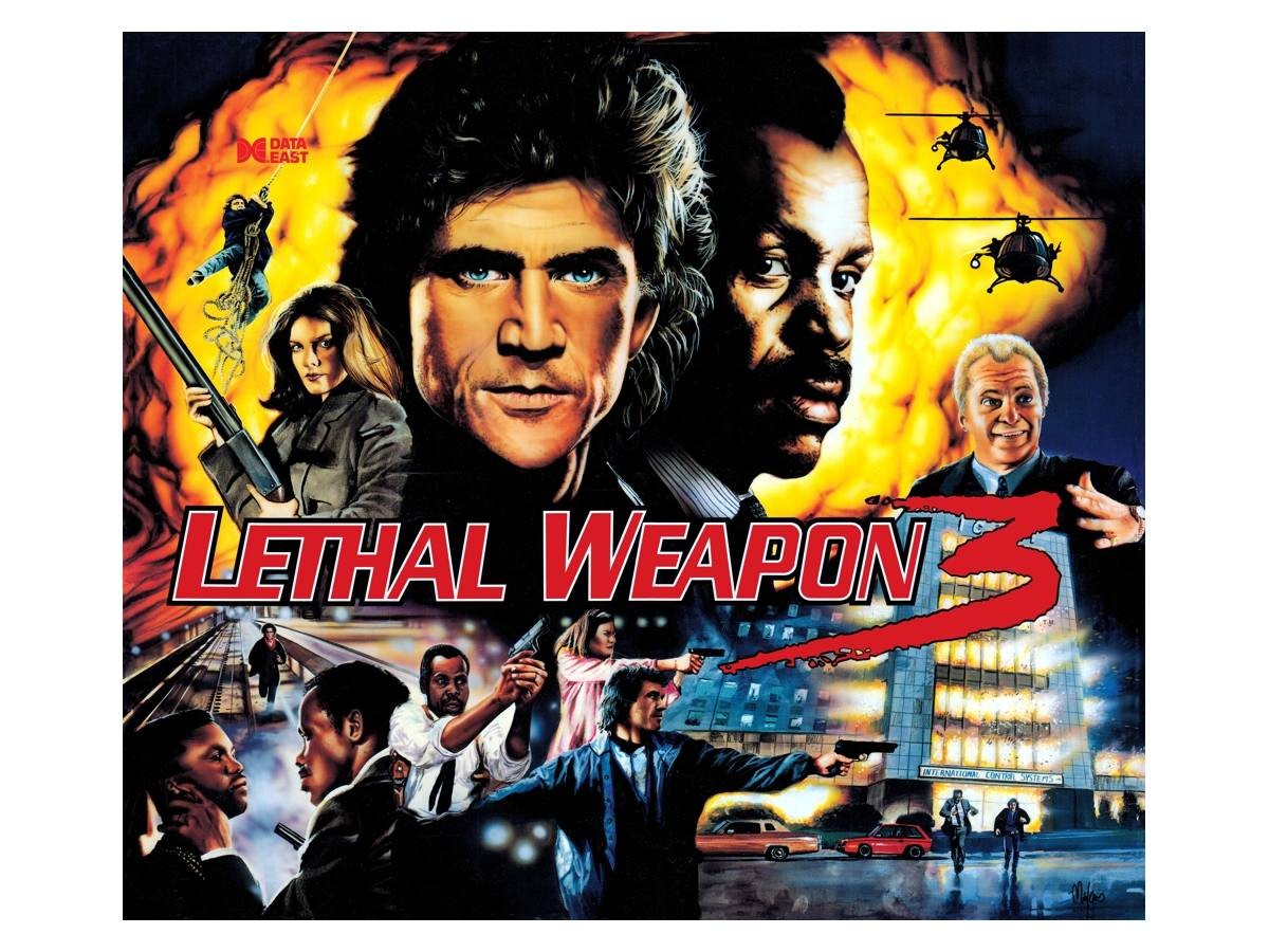 Translite für Lethal Weapon 3