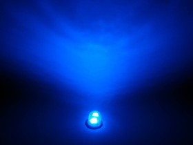 T10 Noflix LED blau - Stern 1 SMD LED (3 Chip)