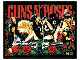 Translite for Guns N' Roses