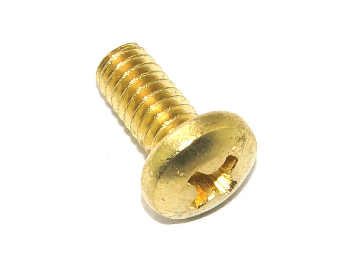 Machine Screw 8-32 X 3/8", brass