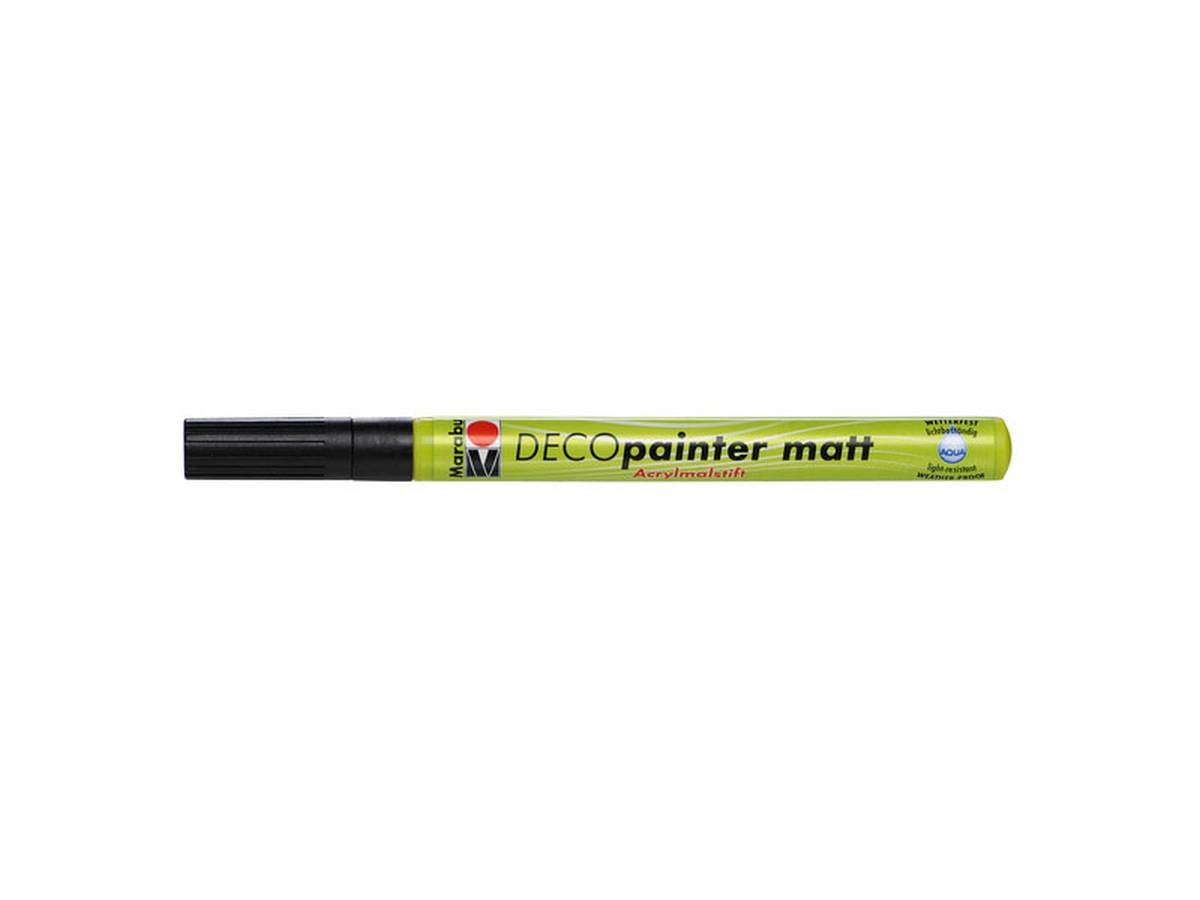 Marabu Deco Painter black 073, 1-2 mm