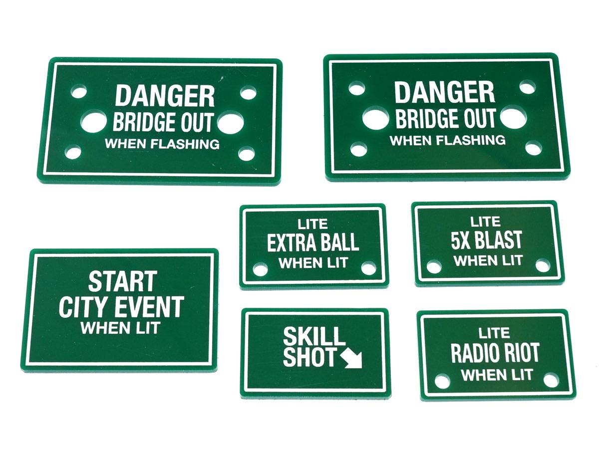 Plastics "Road Signs" for Road Show