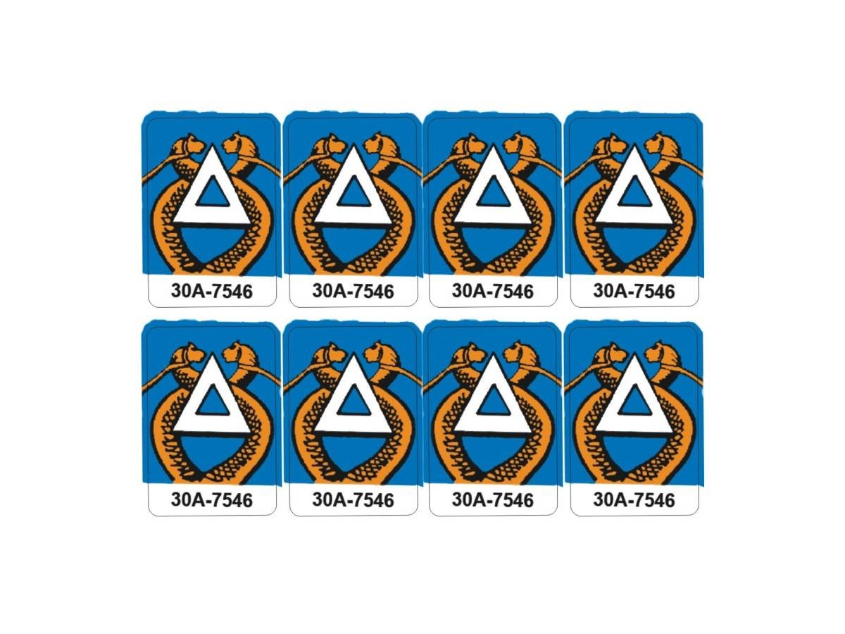 Target Decals for Time Warp (30A-7546)