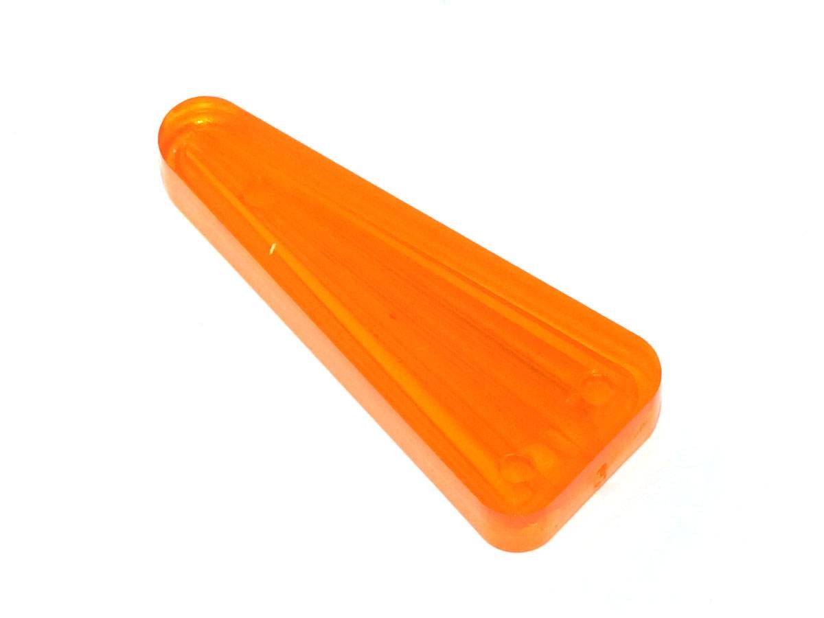 Insert 1-1/2" Pfeil, orange transparent "Starburst"