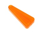 Insert 1 1/2" Arrow, orange transparent "Starburst"