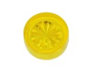 Insert 5/8" round, yellow transparent "Starburst"