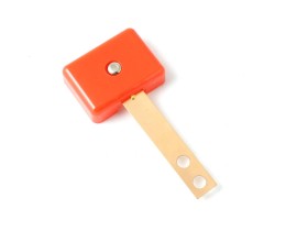 Target orange, 3D rectangular extra wide