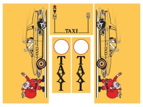 Cabinet Decal Set für Taxi