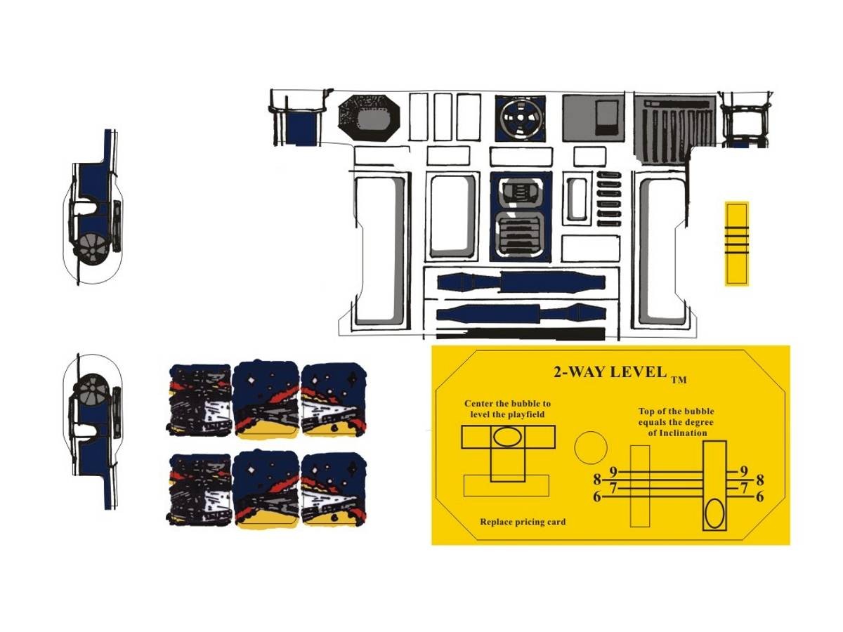 Decal Set für Star Wars (Data East)