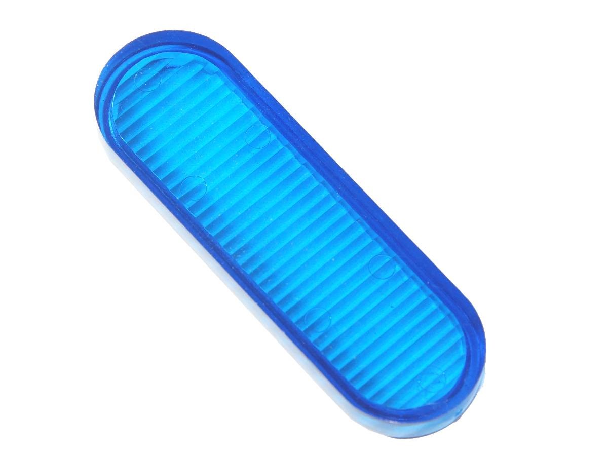 Insert 2 5/16" oval, blau transparent (PI-251634_OBT)