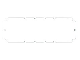 Dot Matrix Display Abdeckung, klar (01-13636)