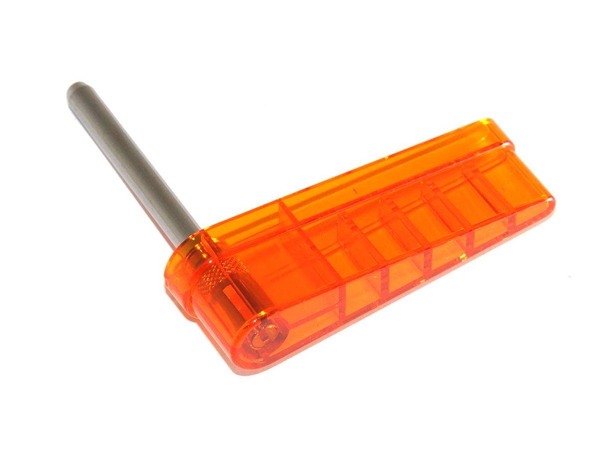 Flipper, orange transparent (20-9250)