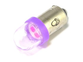 BA9s Noflix LED lila - Stern 2 SMD LED (3 Chip)