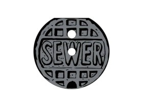 Manhole Decal für Teenage Mutant Ninja Turtles