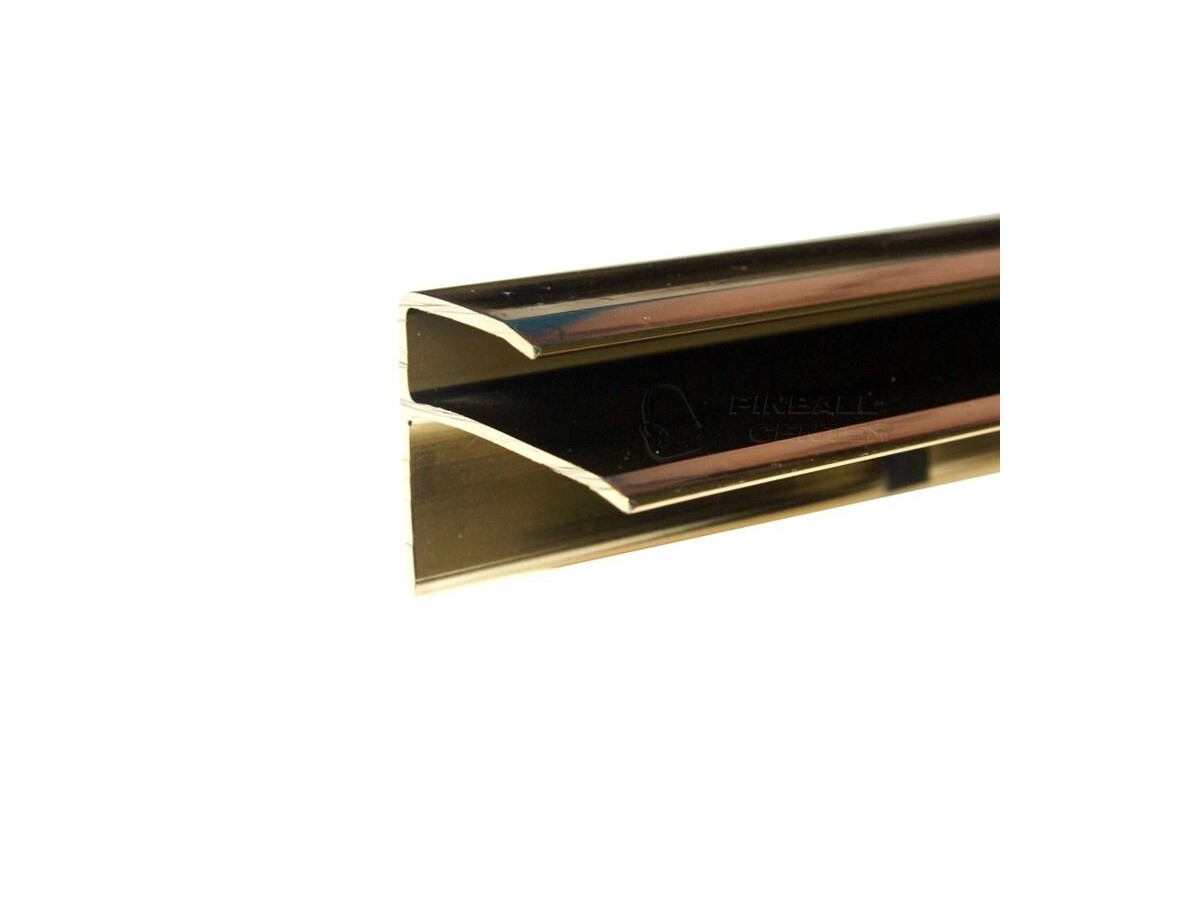 Trim Metall gold - playfield glass back - standard