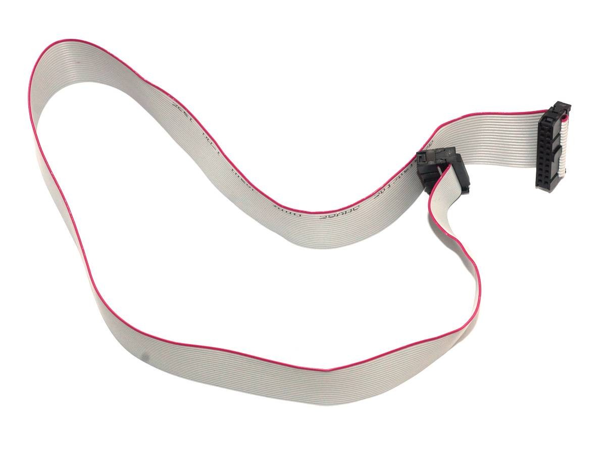 Flachbandkabel 20pin, 55cm (22"), 2 Anschüsse