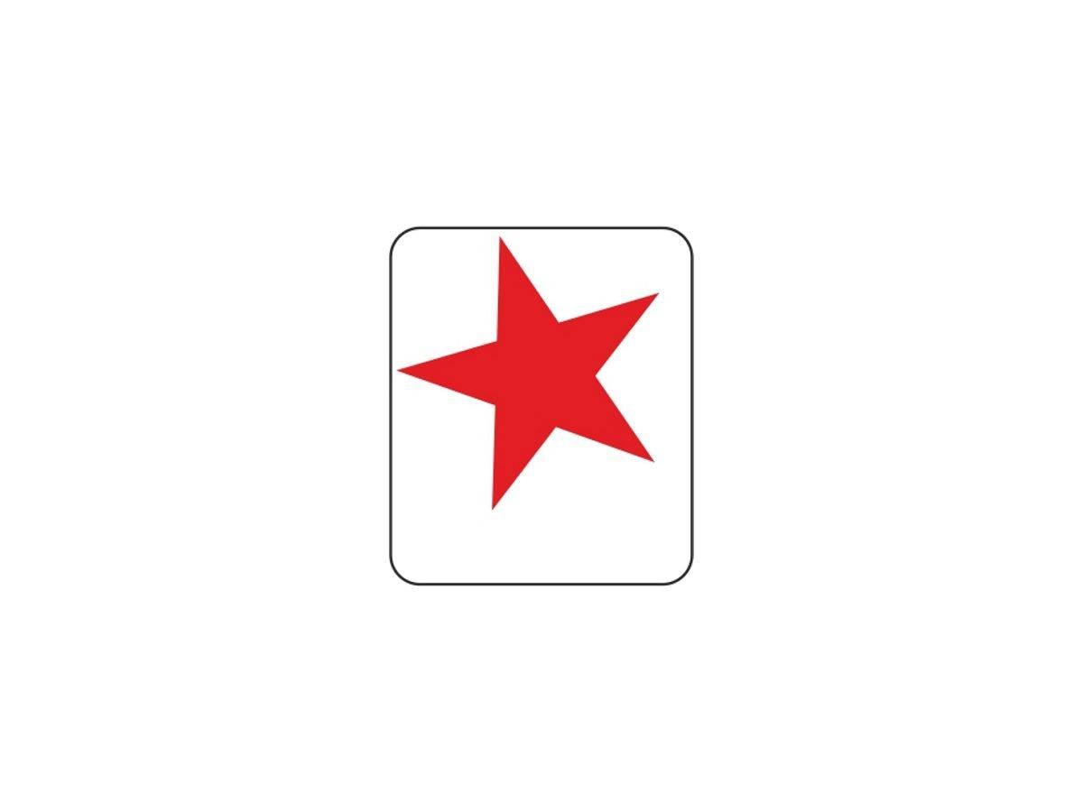 Target Decal "Star Red"