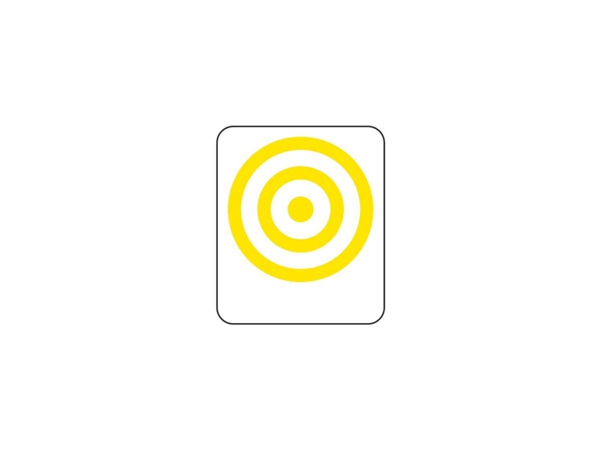 Target Decal "Bullseye Yellow"