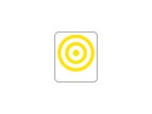 Target Decal "Bullseye Yellow"