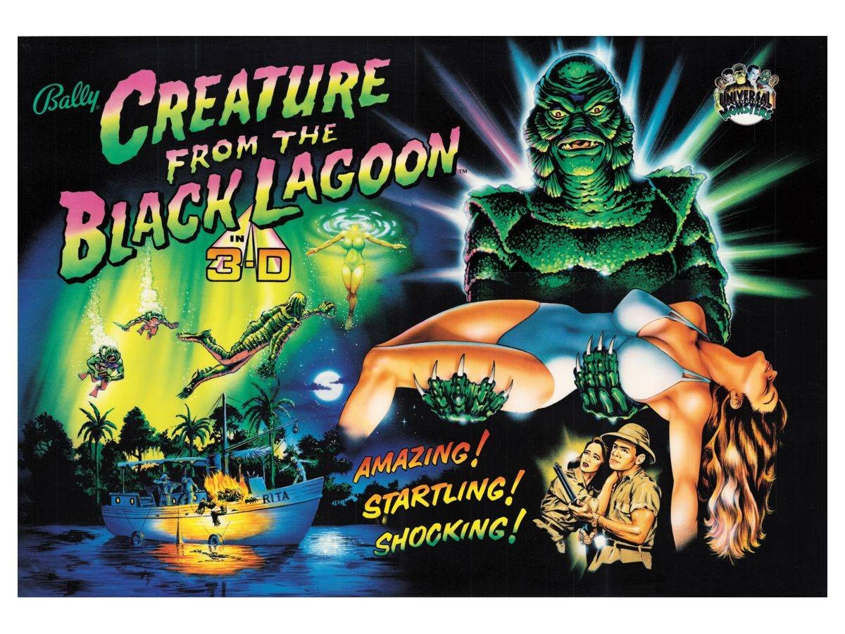 Translite für Creature from the Black Lagoon