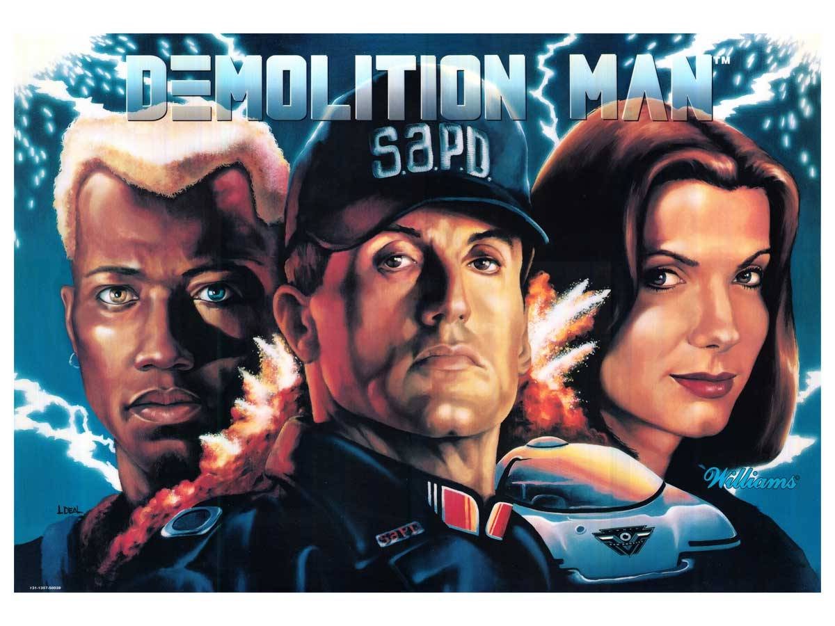 Translite for Demolition Man