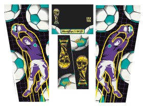 Cabinet Decal Set für World Cup Soccer