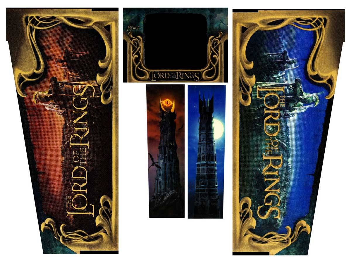 Cabinet Decal Set für The Lord of the Rings