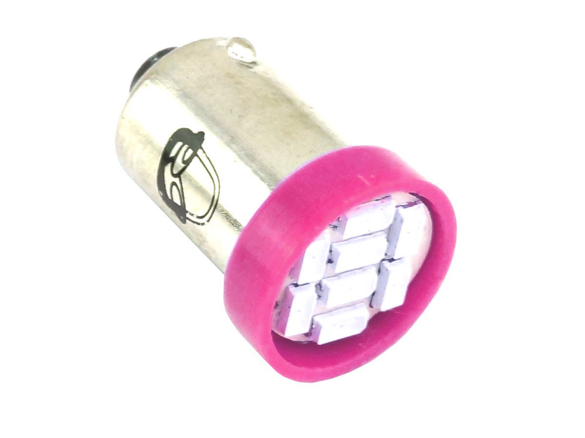 BA9s Noflix LED pink  - 6 SMD