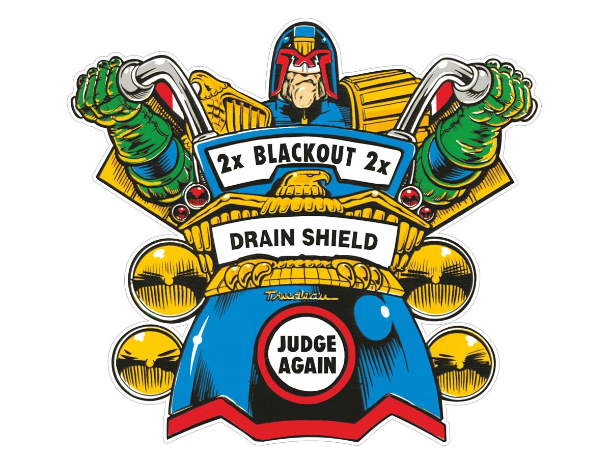 Judge Again Overlay für Judge Dredd