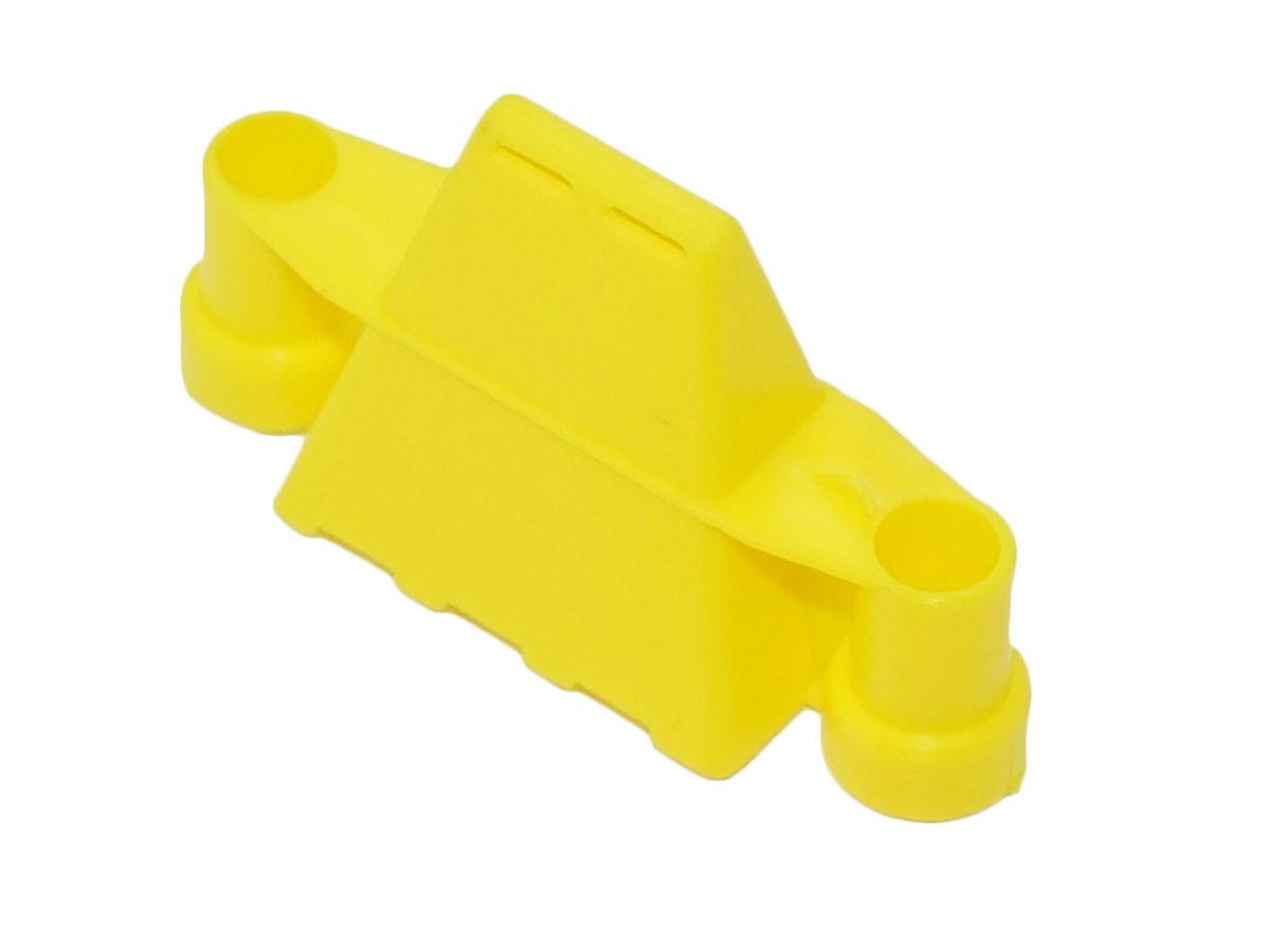 Lane guide pyramid 1 1/2" yellow