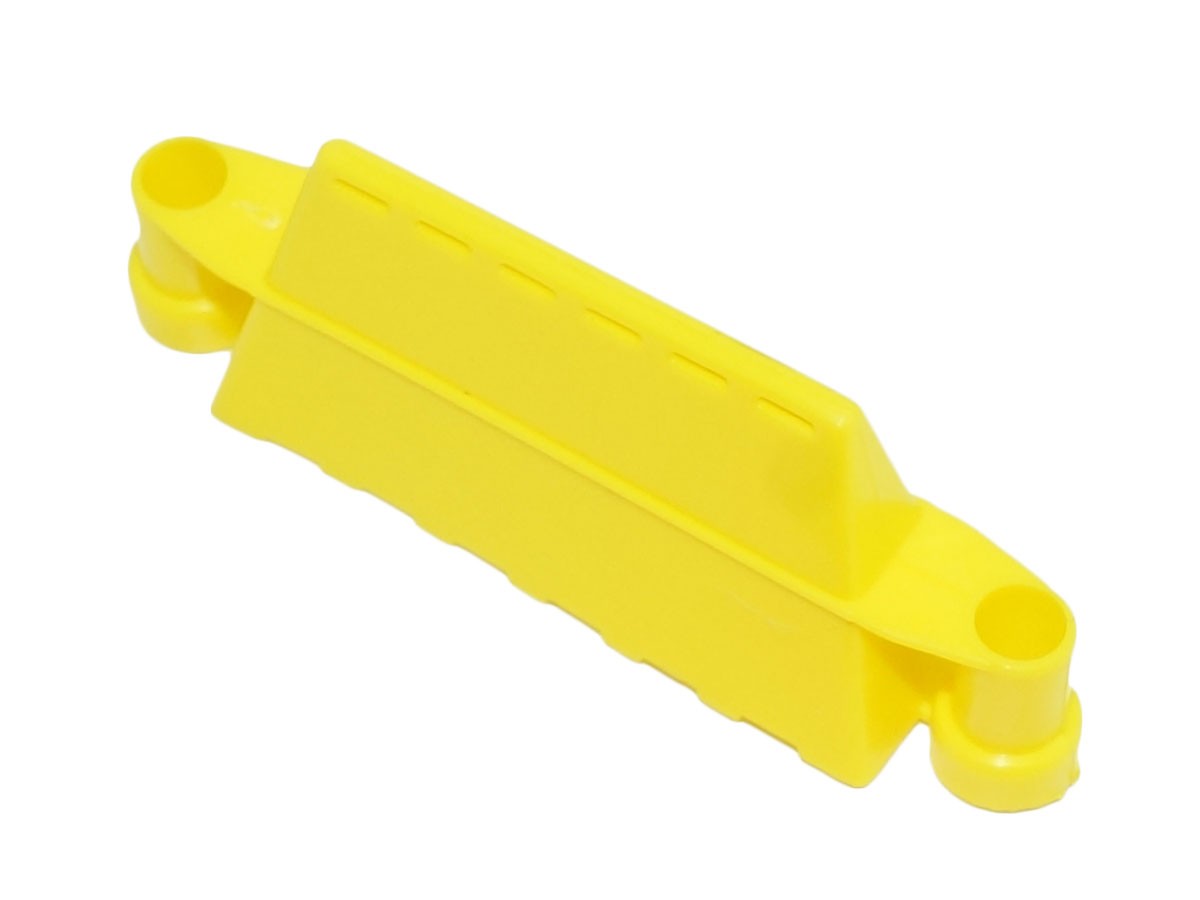 Lane guide pyramid 2 1/2" yellow