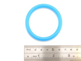 Gummi Ring 2" (50mm) - premium hellblau