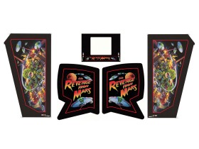 Cabinet Decal Set for Revenge from Mars