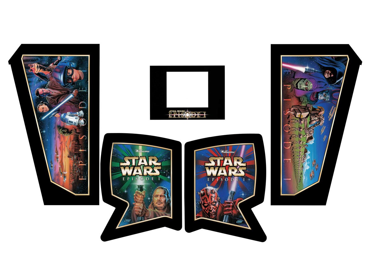 Cabinet Decal Set for Star Wars Episode 1