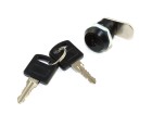 Lock Coin Door 7/8" (22mm) black