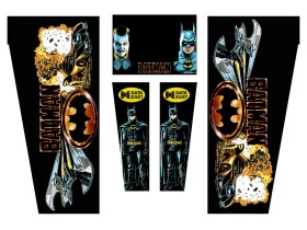 Cabinet Decal Set für Batman (Data East)