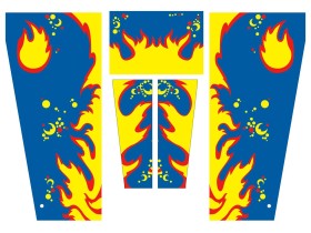 Cabinet Decal Set für Fireball