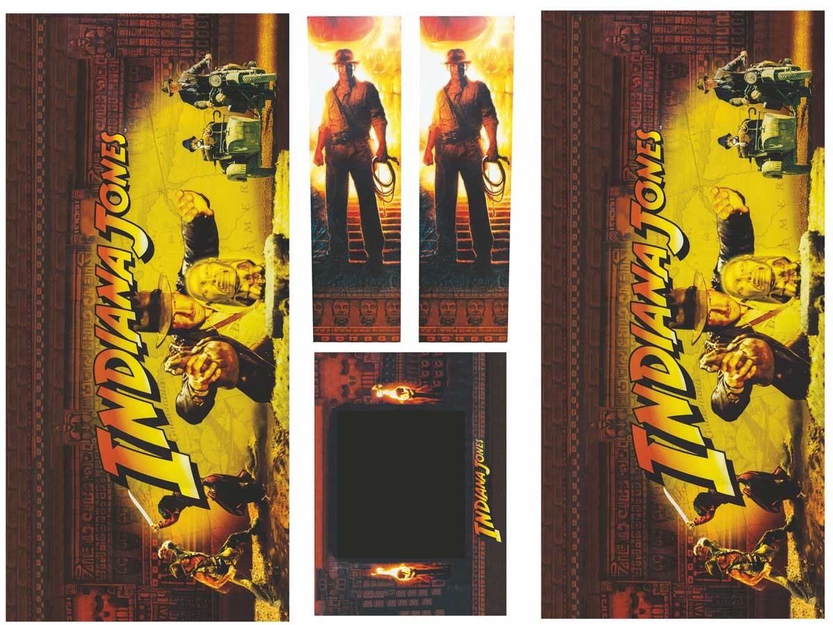 Cabinet Decal Set für Indiana Jones (Stern)