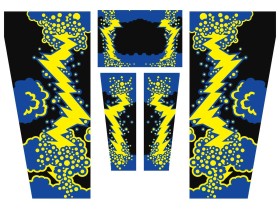 Cabinet Decal Set for Lightning