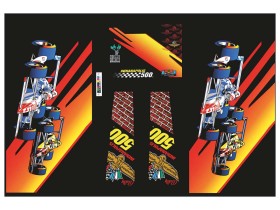 Cabinet Decal Set für Indianapolis 500